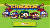 chicken-merge-and-war game