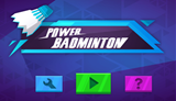 power-badminton game.