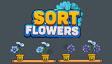 sort-flowers game.