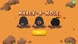 whack-a-mole game