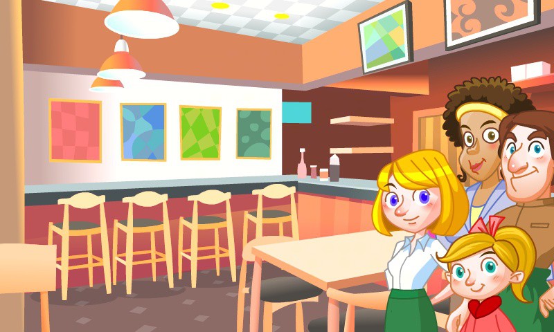 Play Happy Burger Shop  Free Online Games. KidzSearch.com