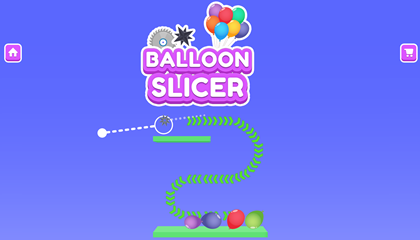 Balloon Slicer Game.