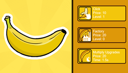 Banana Clicker Game.