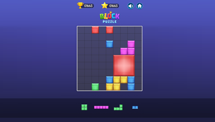 Block Puzzle Game.