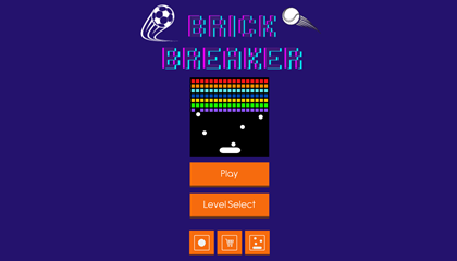 Brick Breaker Many Balls Game.