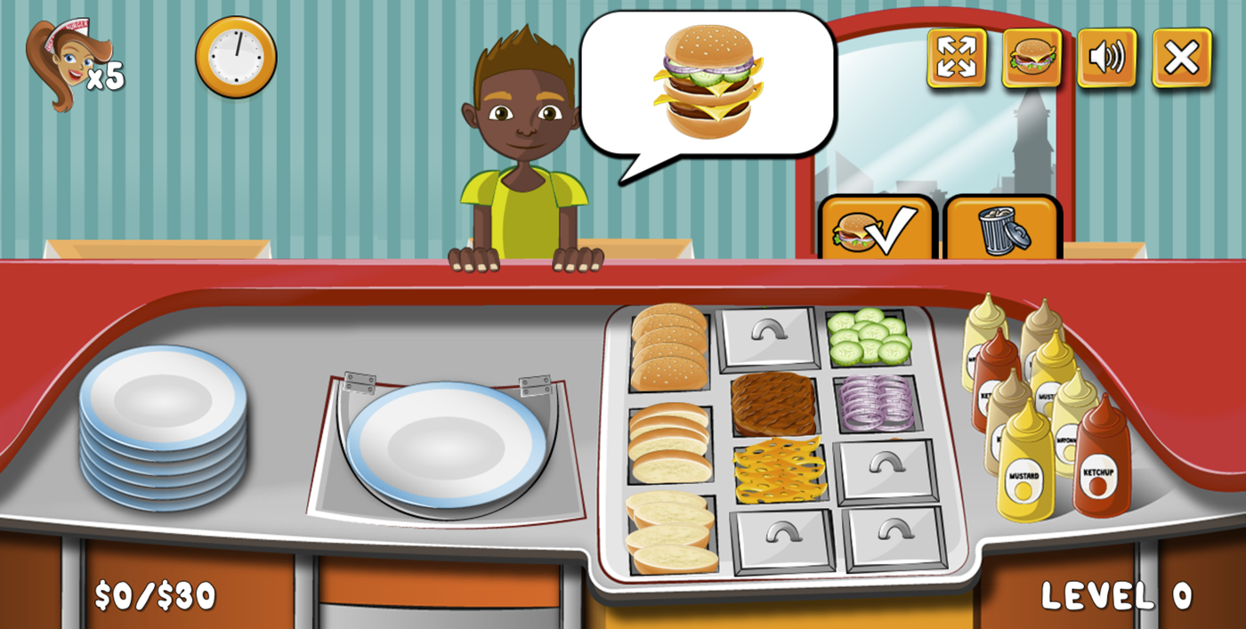Cooking Show: Cheese Burger  Play Now Online for Free 