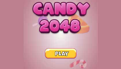 Candy 2048 Game.