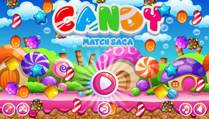 Candy Match Saga Game.