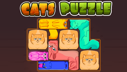 Cats Puzzle Game.