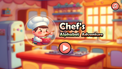 Chef's Alphabet Adventure Game.