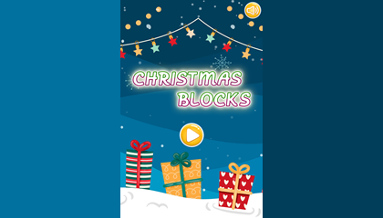 Christmas Blocks Game.