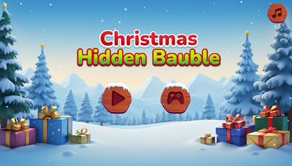 Christmas Hidden Bauble Game.