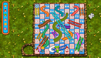 Chutes and Ladders Game.