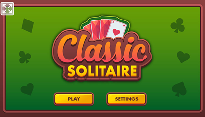 Classic Solitaire Game.