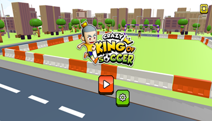 Crazy King of Soccer Game.