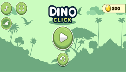 Dino Click Game.