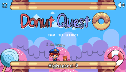 Donut Quest Game.