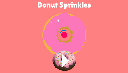 Donut Sprinkles Game.