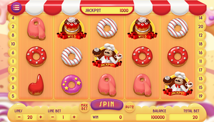 Donuts Slots Game.