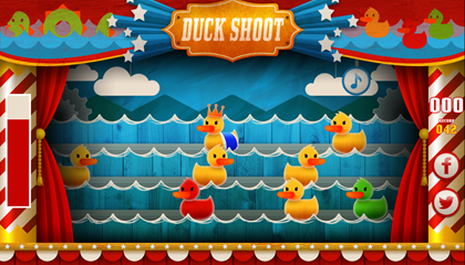 Duck Shoot Game.