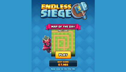 Endless Siege Game.