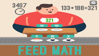 Feed Math Game.