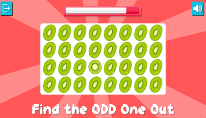 Find The Odd One Out Game.