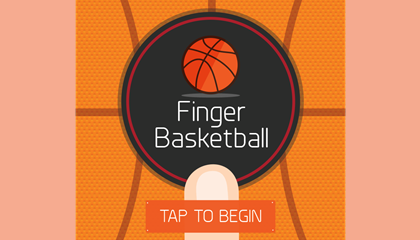 Finger Basketball Game.