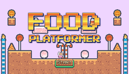 Food Platformer Game.