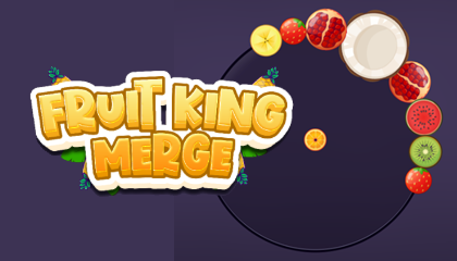 Fruit King Merge Game.