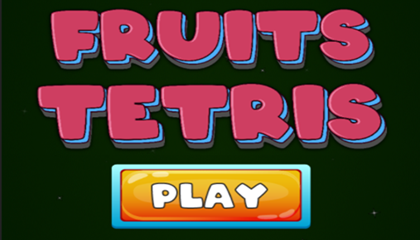 Fruits Tetris Game.