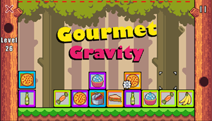 Gourmet Gravity Game.