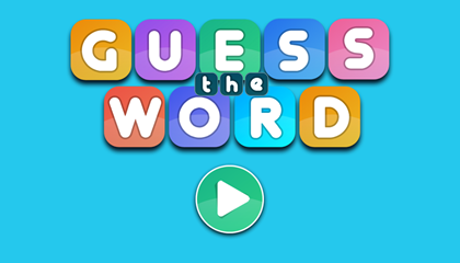 Guess The Word Game.