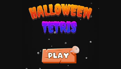 Halloween Tetris Game.