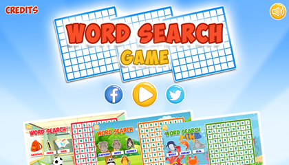 Kids Word Search Game.