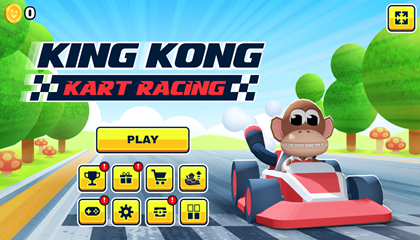 King Kong Kart Racing Game.