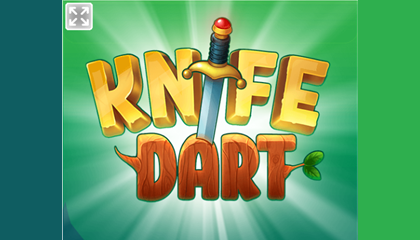 Knife Dart Game.