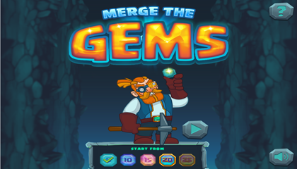 Merge The Gems Game.