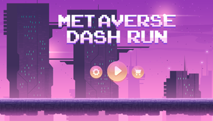 Metaverse Dash Run Game.