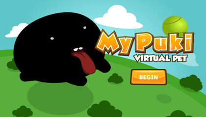 My Puki Virtual Pet Game.