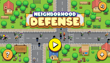 Neighborhood Defense Game.