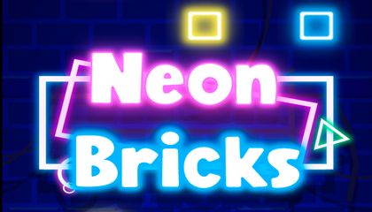 Neon Bricks Game.