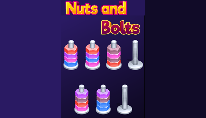 Nuts and Bolts Sorting Game.