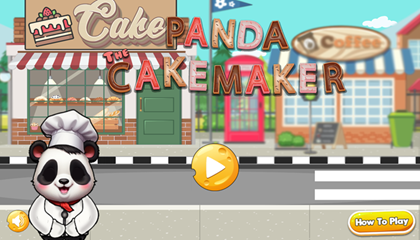 Panda The Cake Maker Game.