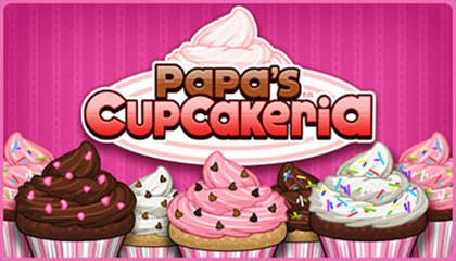 Papa's Cupcakeria Game.