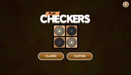 Play Checkers Game.