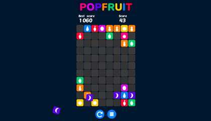 Popfruit Game.