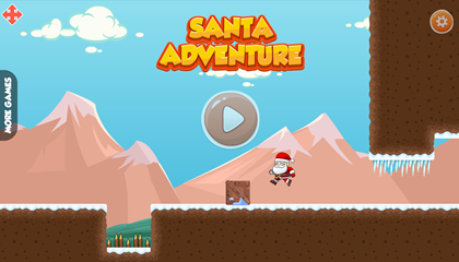 Santa Adventure Game Game.