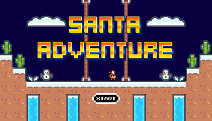 Santa Adventure Game.