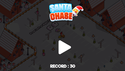 Santa Chase Game.